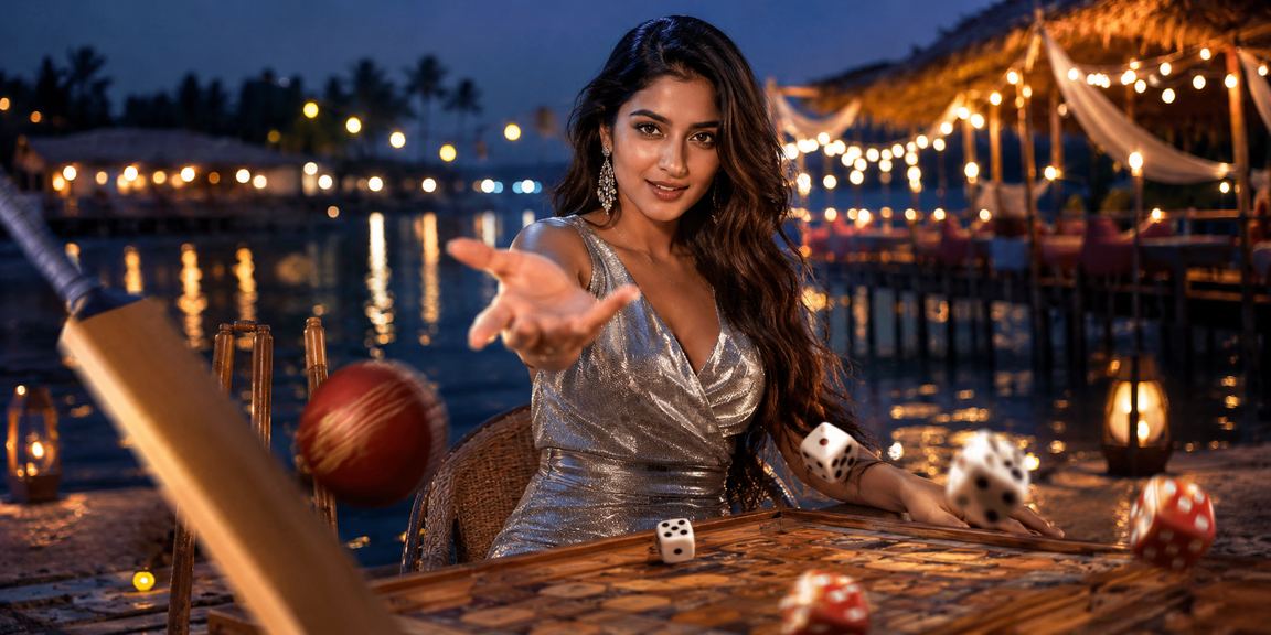 কক্সবাজার সমুদ্র সৈকতে ক্রিকেট বেটিং উপভোগ করছেন একজন ব্যবহারকারী